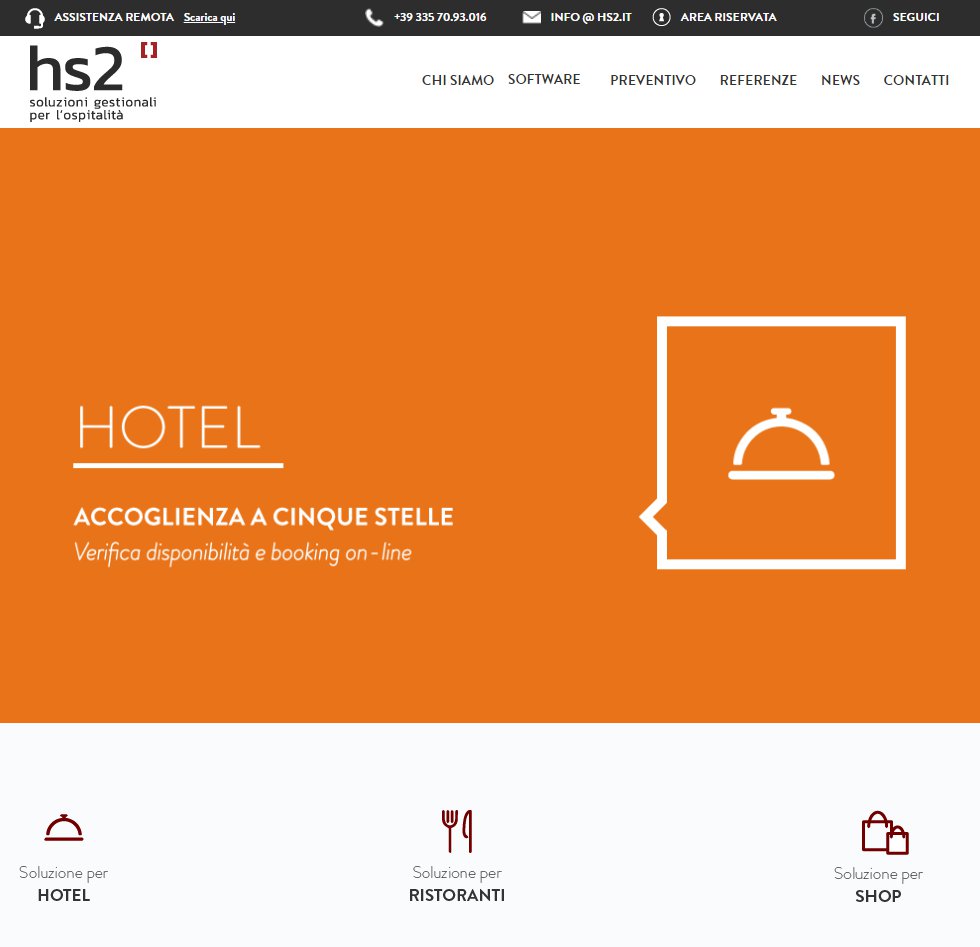 HS2 – Software per ristoranti: un server veloce che fa la differenza